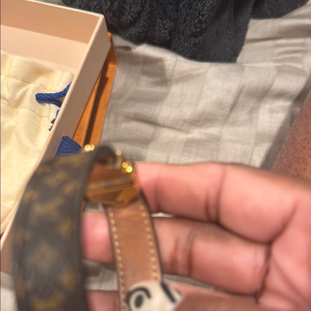 Louis Vuitton Nano Monogram Bracelet with Signature Design - Picture 7 of 8